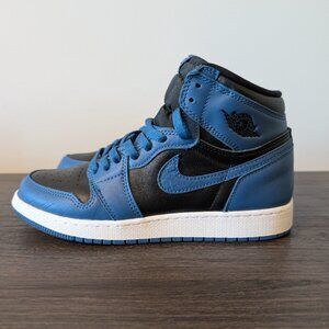 JORDAN | AIR JORDAN 1 Retro High OG Dark Marina Blue (GS)